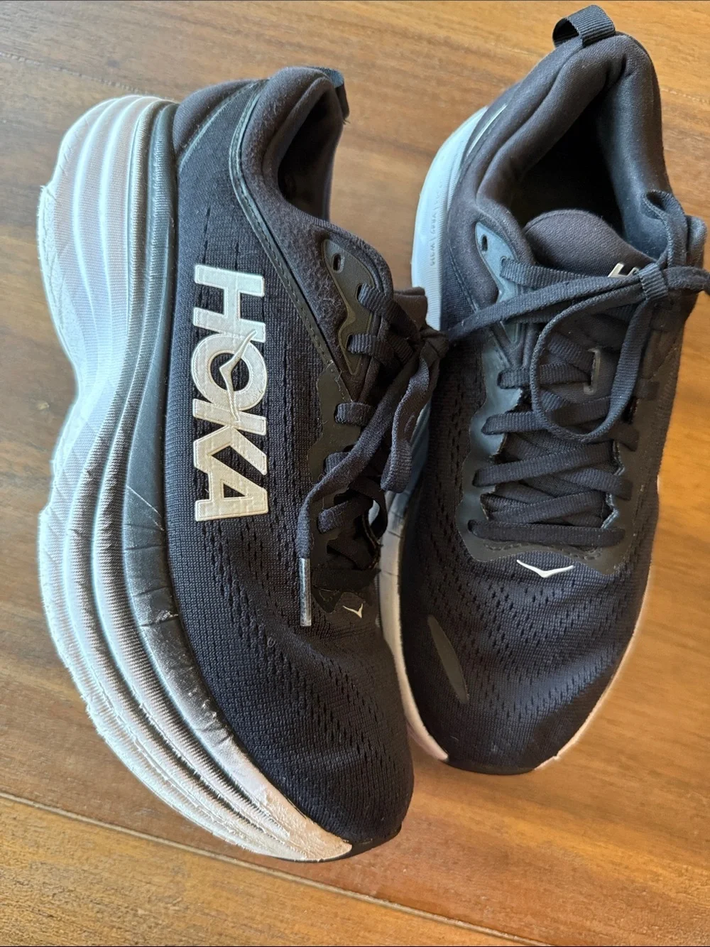 Hoka One Men's Bondi Black Running Shoe